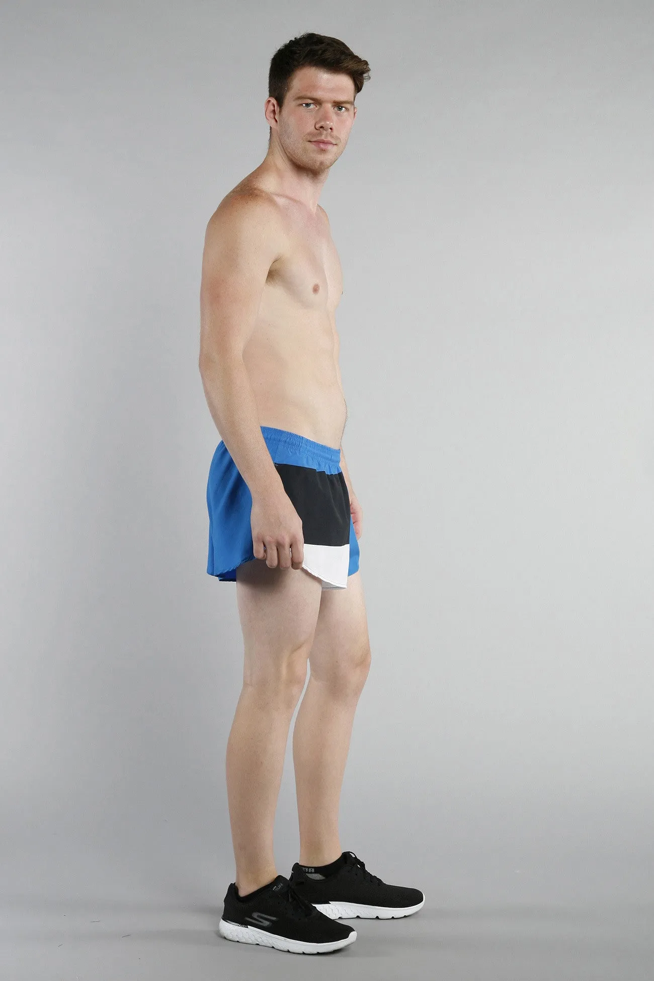 Men's 1" Elite Split Shorts- Estonia