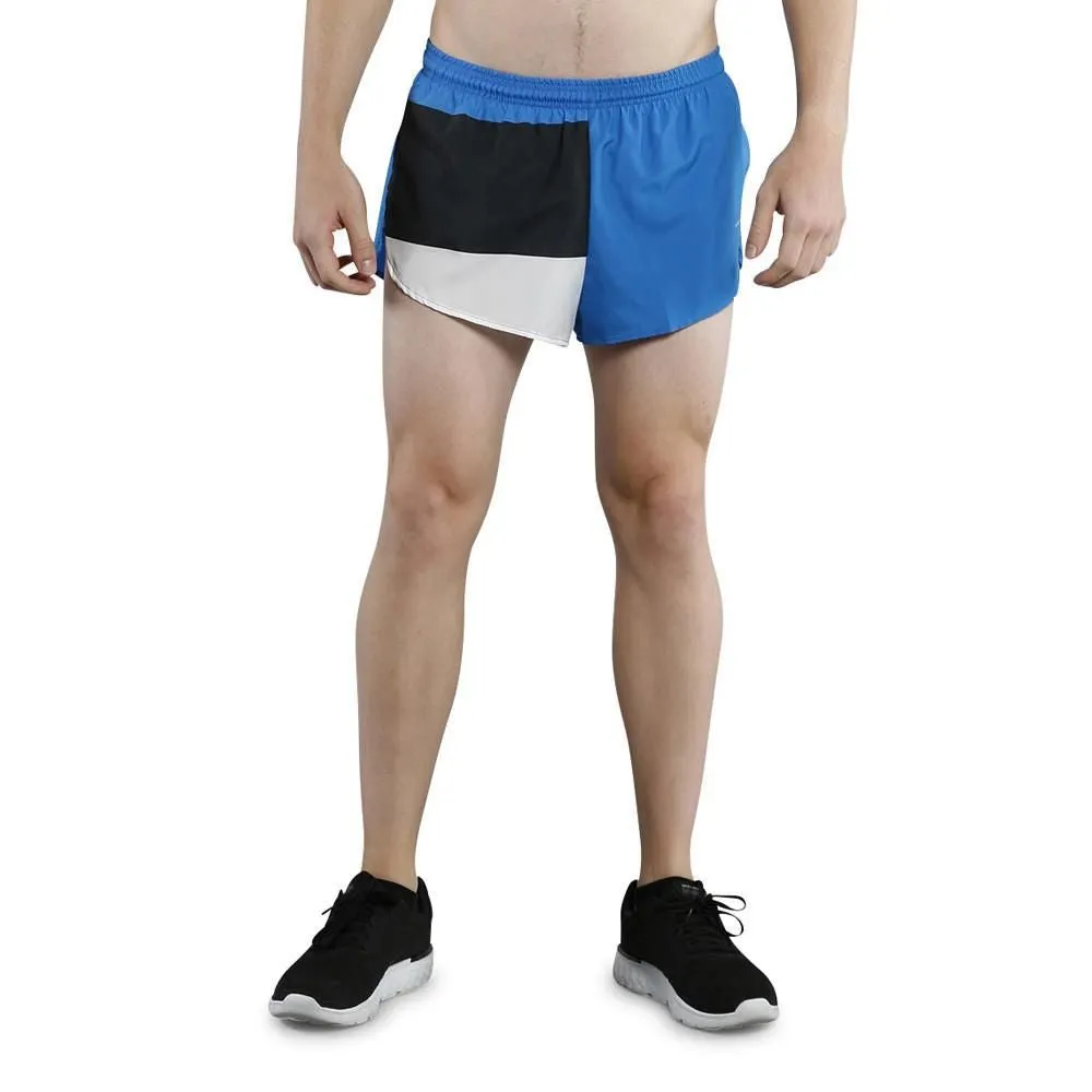 Men's 1" Elite Split Shorts- Estonia