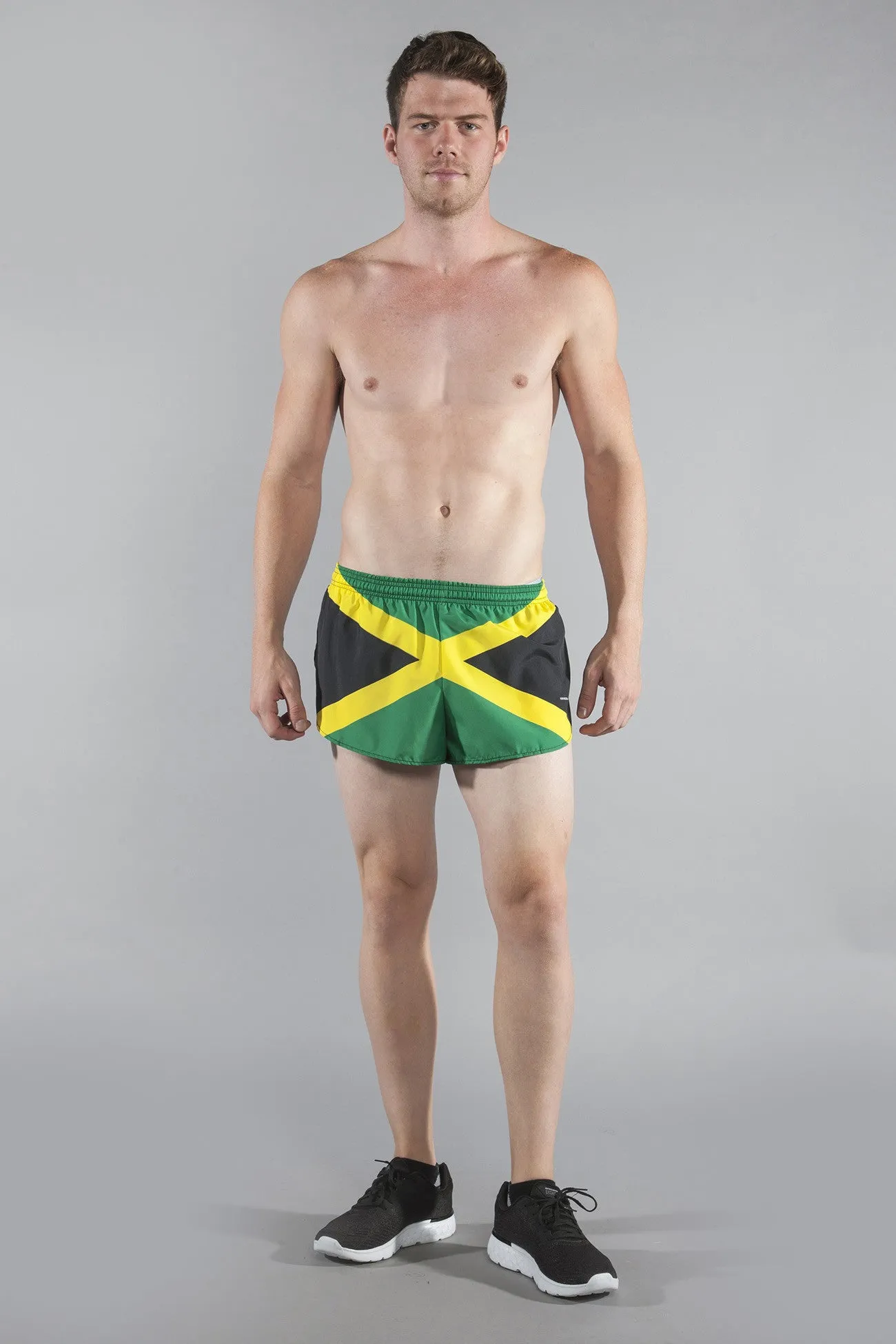 Men's 1" Elite Split Shorts- Jamaica