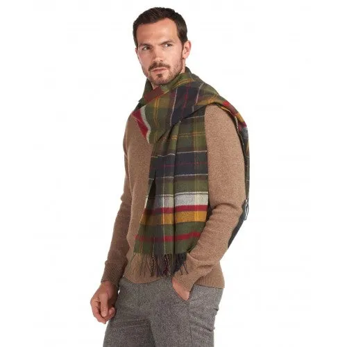 Men's Barbour | Lambswool Mixed Tartan Scarf | Tartan