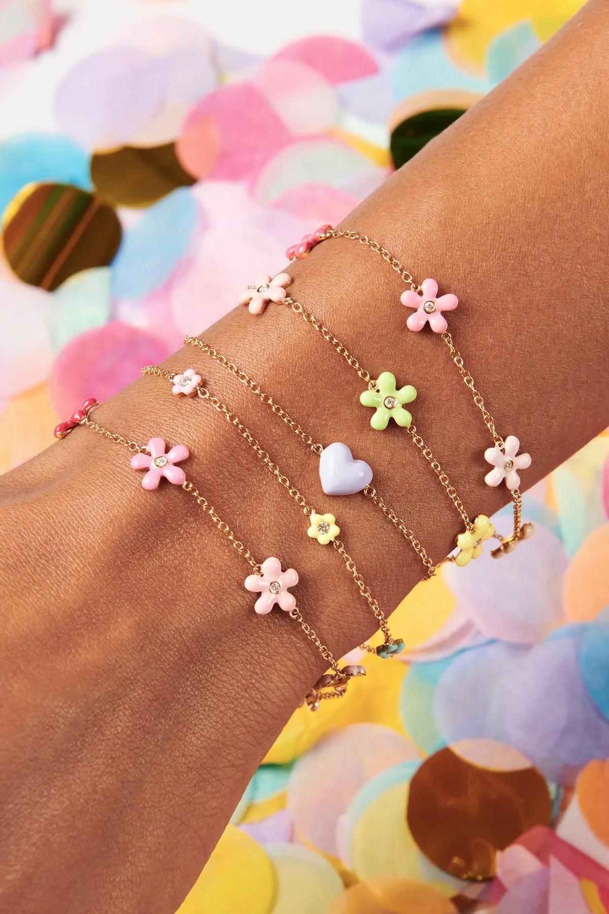 Mini Flower By The Yard Bracelet