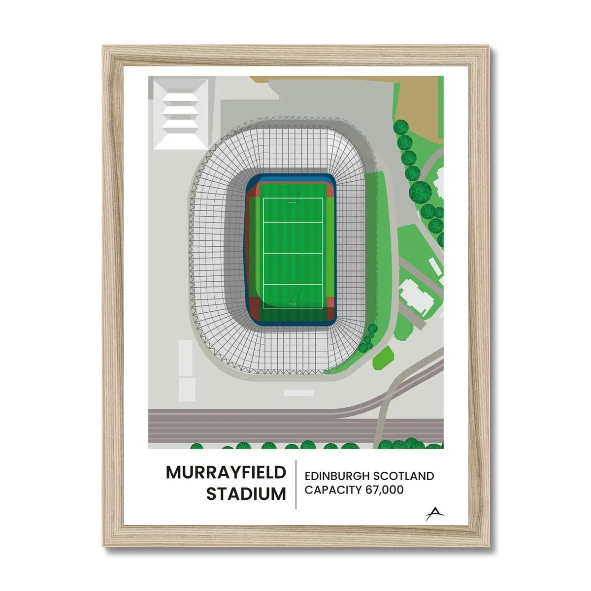 Murrayfield Framed Print