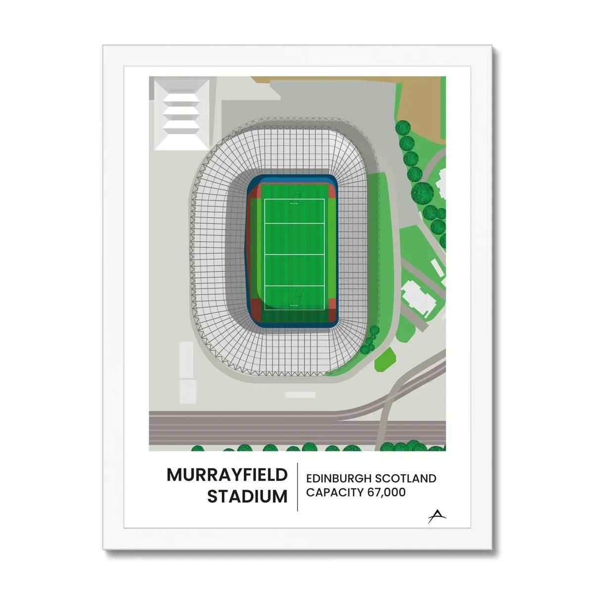 Murrayfield Framed Print