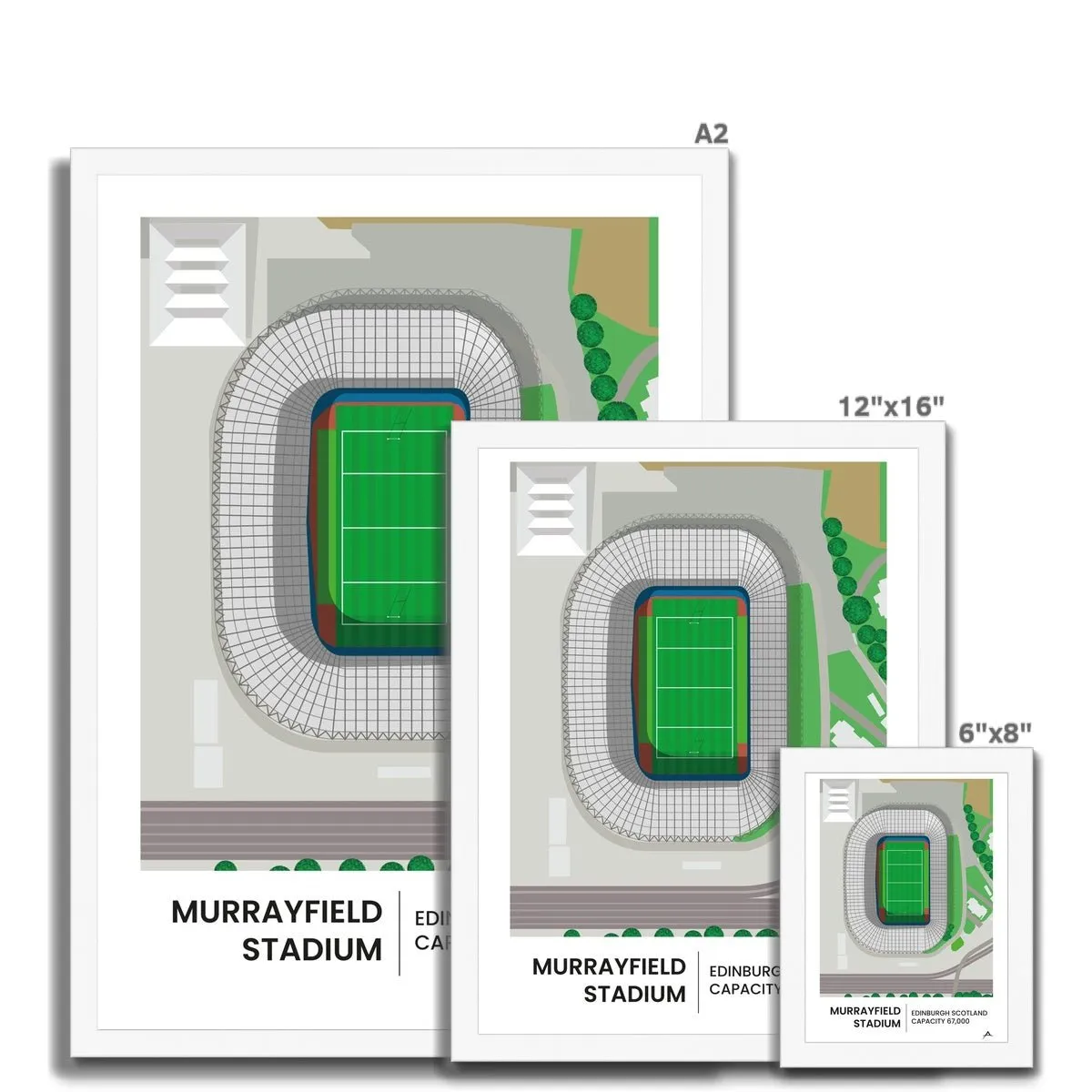 Murrayfield Framed Print