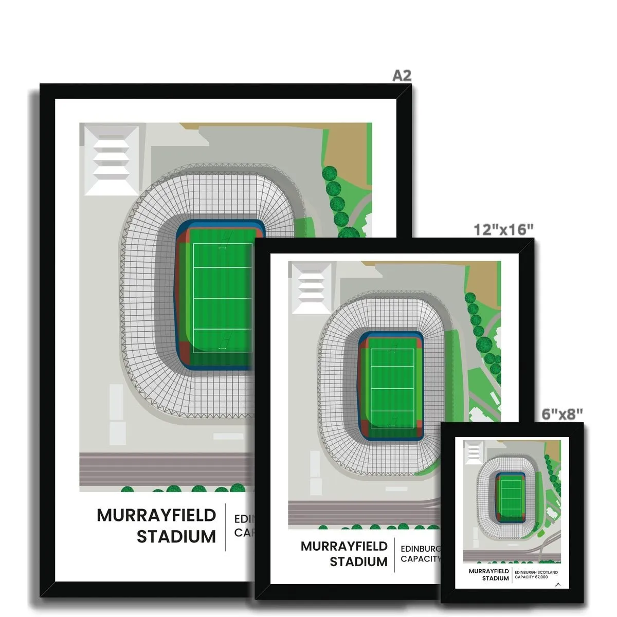 Murrayfield Framed Print