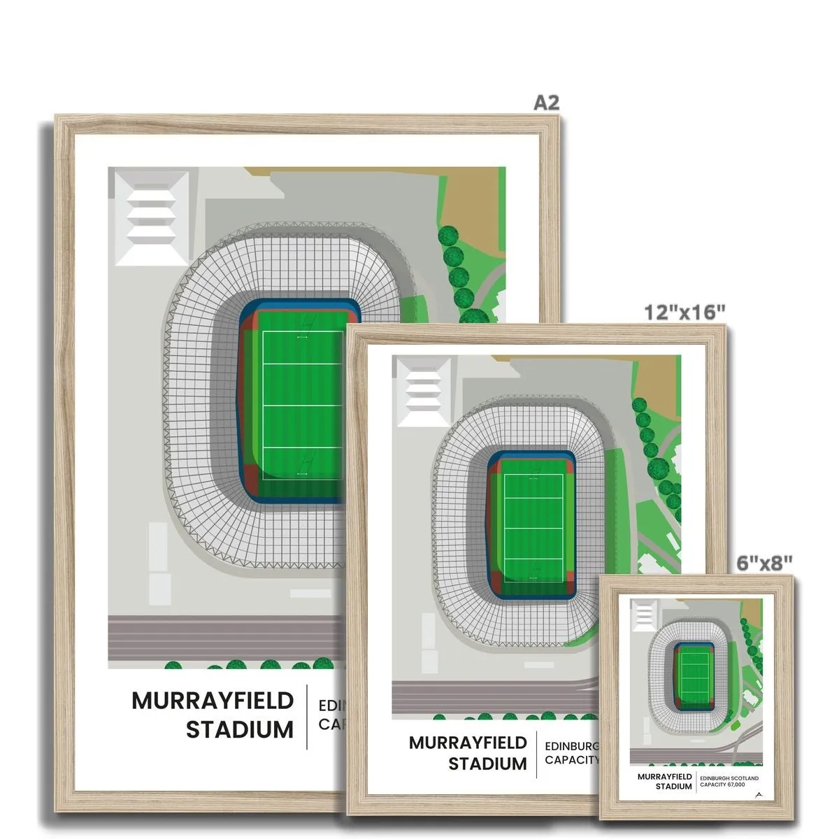 Murrayfield Framed Print