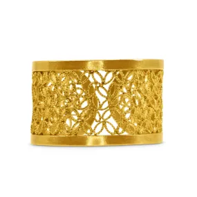 NOGAL SOLID GOLD 18K RING FILIGREE