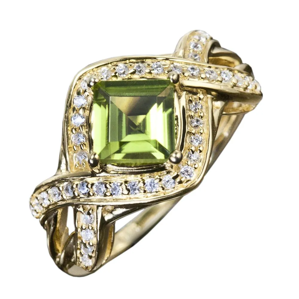 Palermo Peridot Ring