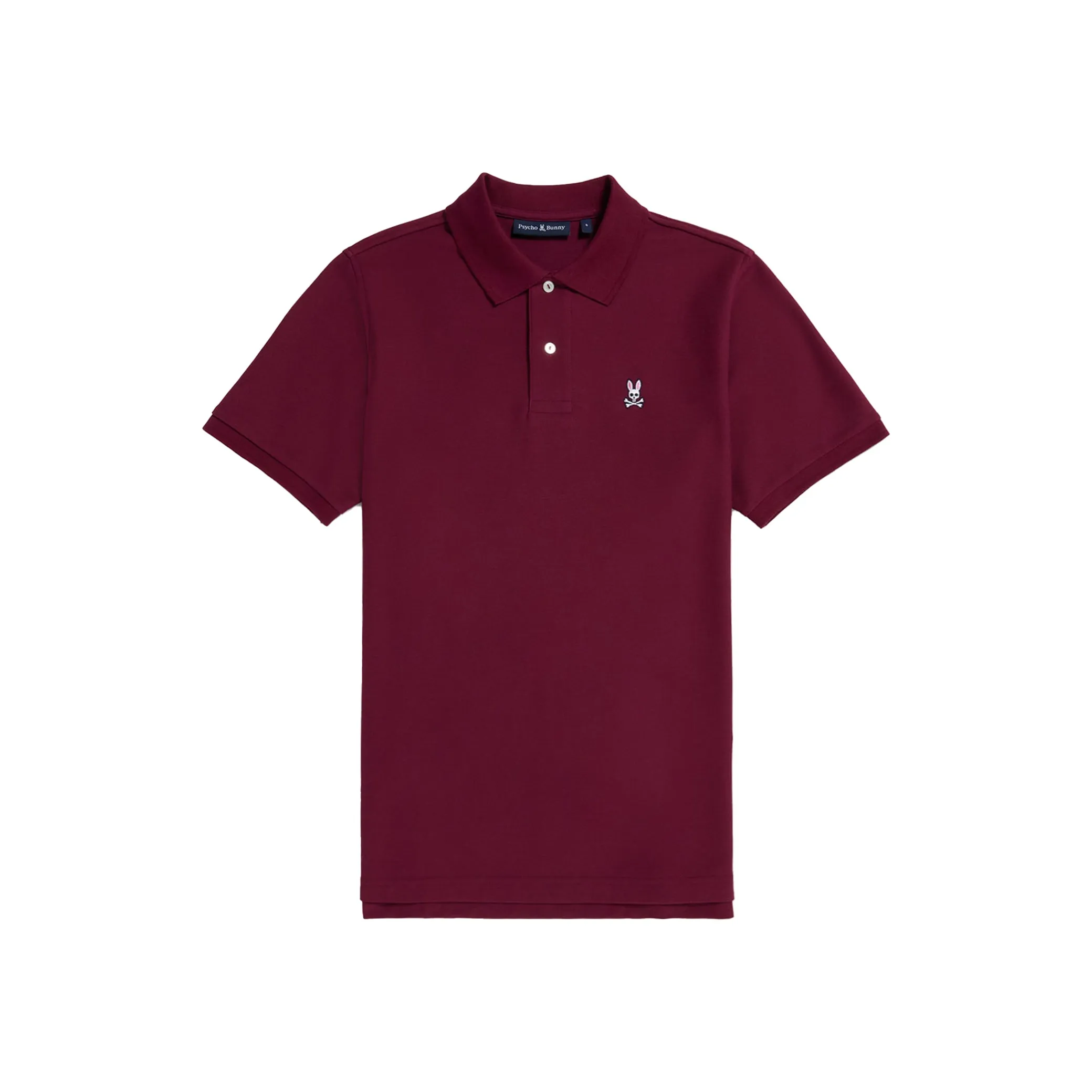 Psycho Bunny Mens Classic Polo - Crimson