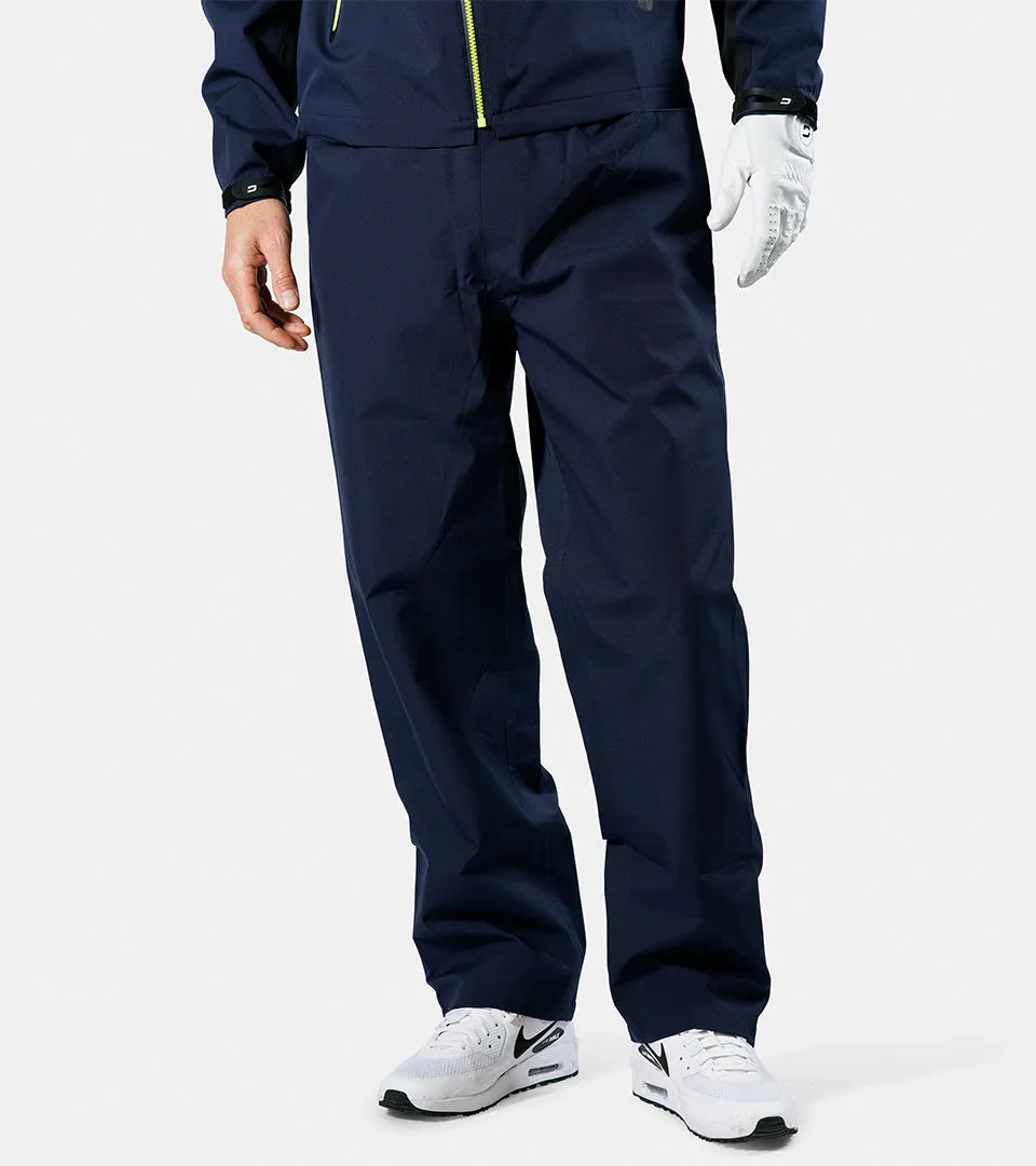 RAIN-TEK SUIT JACKET  - NAVY / LIME