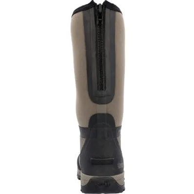 Rocky Men's Stryker Realtree Clay 16" WP Pull On Rubber Work Boot Black RKS0602