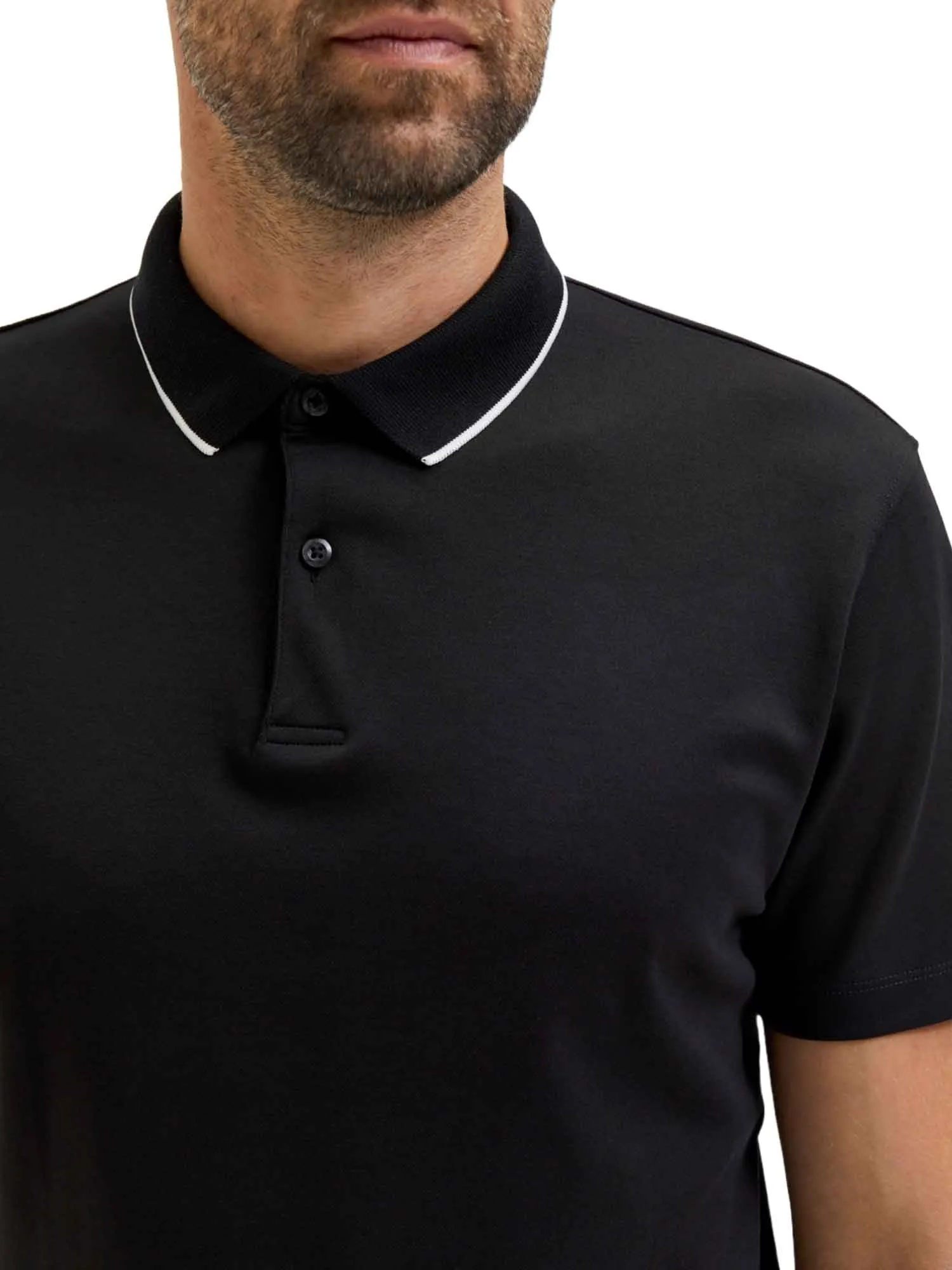 Selected Homme Black Polo 16082844