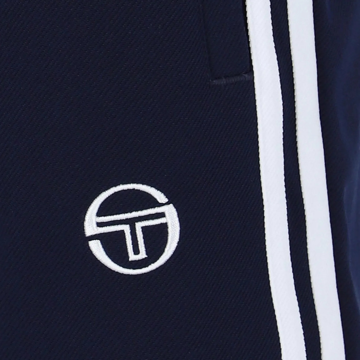 Sergio Tacchini Casual Stripe Shorts Navy/White