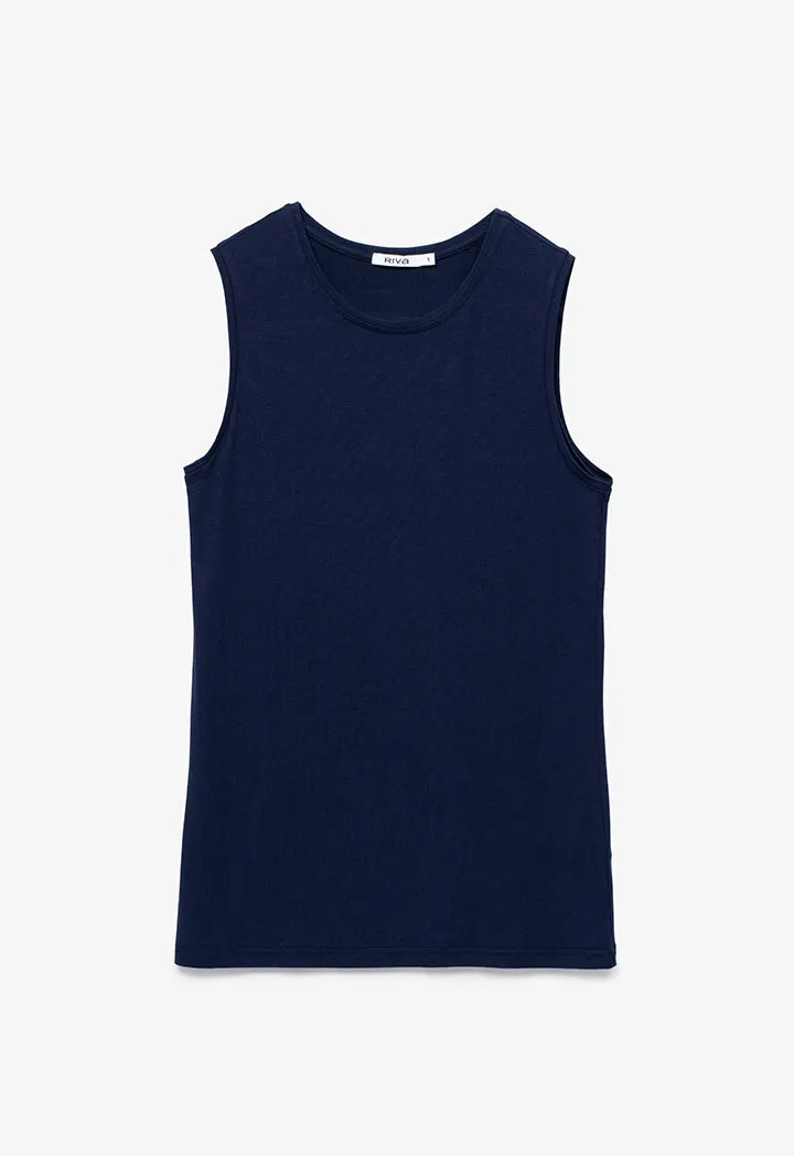 Sleeveless Basic Solid Top