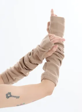 Solid Fingerless Gloves IF413