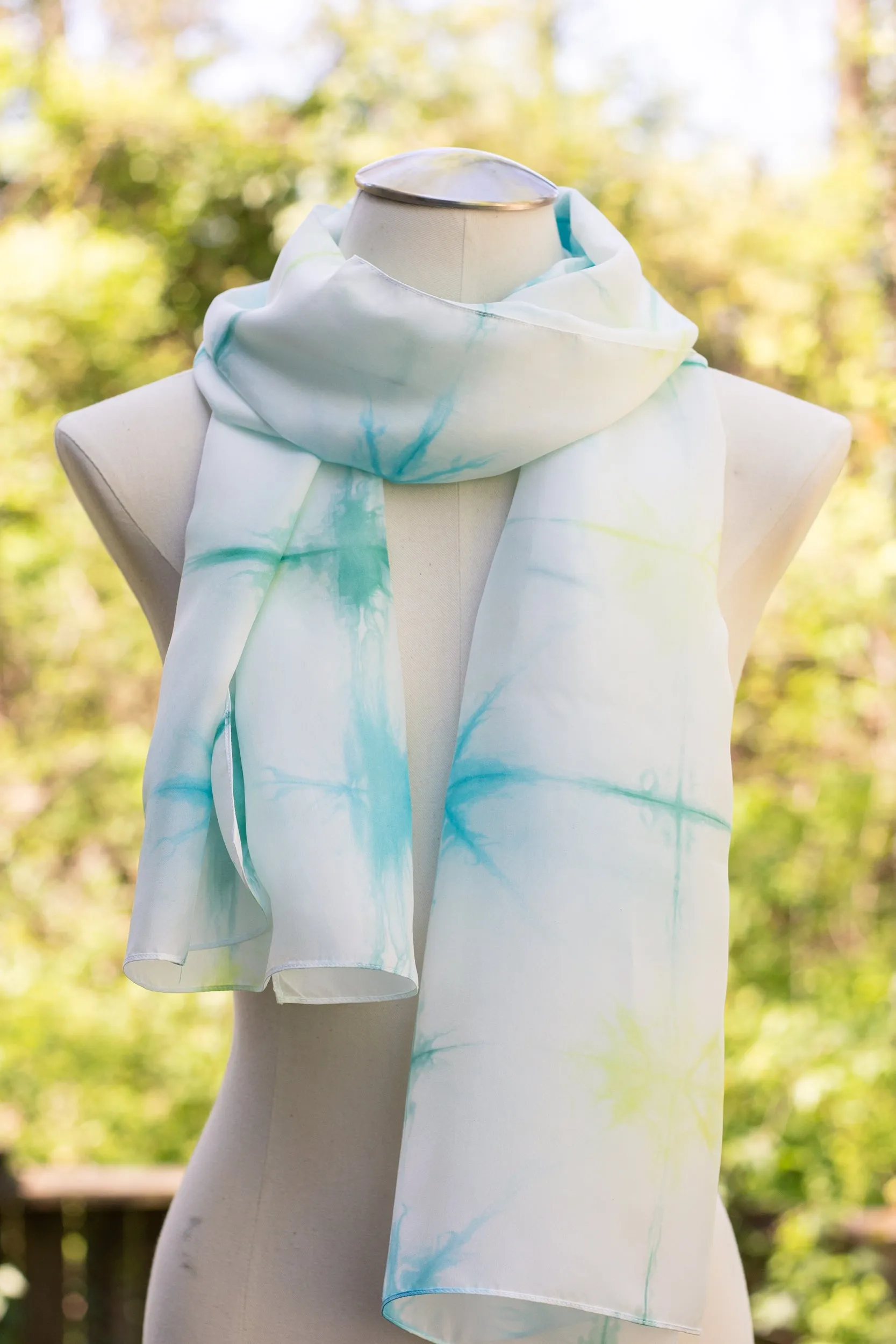 Starburst Tie Dye Scarf