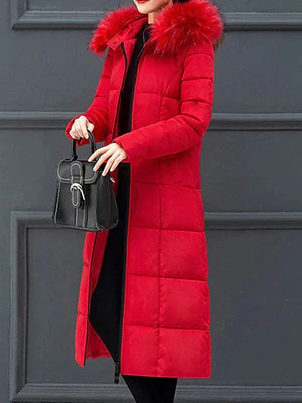 Stylish Women's Puffer Jacket with Hood for Winter Warmth