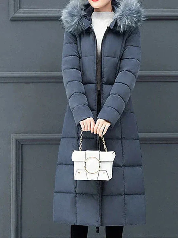 Stylish Women's Puffer Jacket with Hood for Winter Warmth