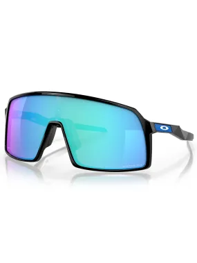 Sutro Polished Black/Prizm Sapphire Sunglasses