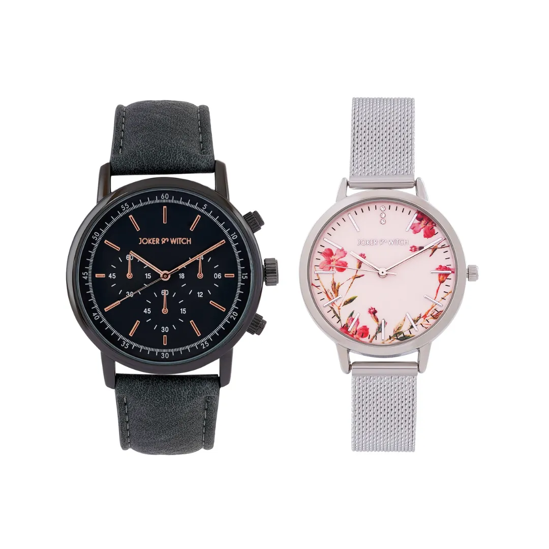 Tariq and Diana Couple Watches