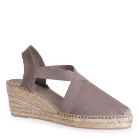 Toni Pons Women's Ter Taupe Linen