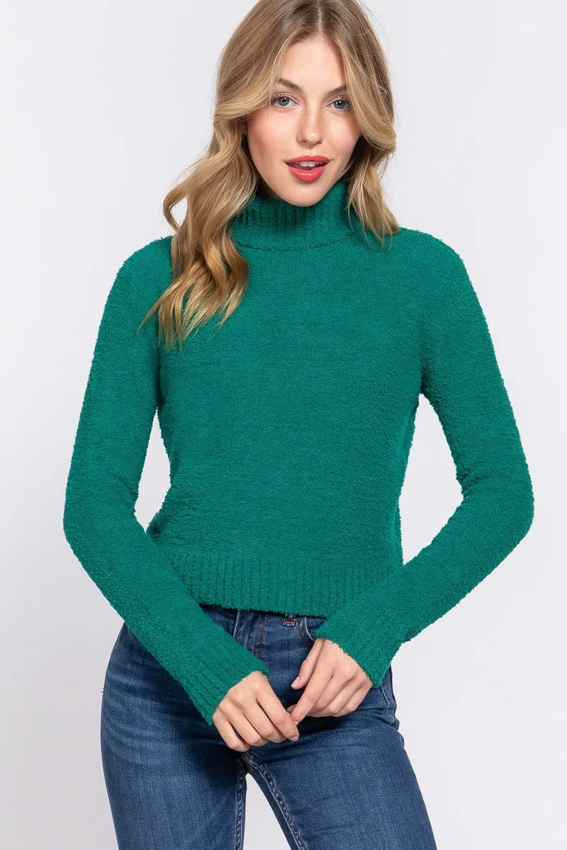 Turtleneck Sweater Top