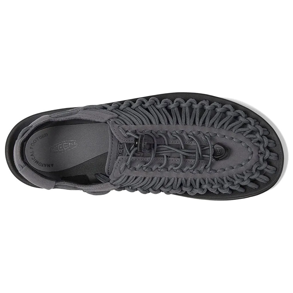 UNEEK Synthetic Textile 2-Cord Monochrome Men's Sandals