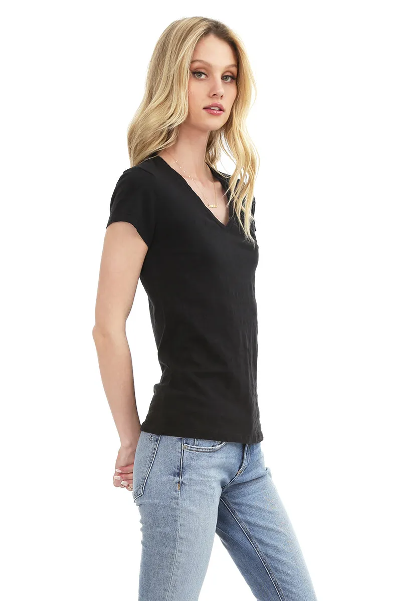 V-Neck Short Sleeve Tee