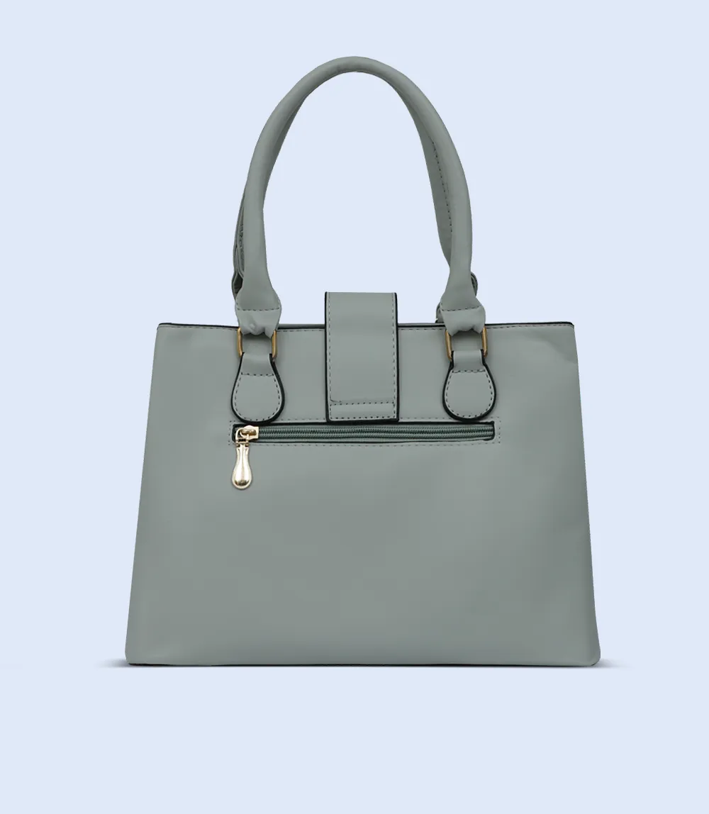 WB2778-Green-Women Boxy Bag