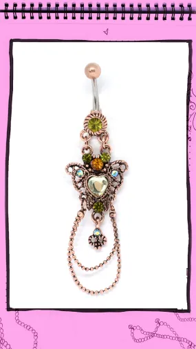 What A Girl Wants Chandelier Belly Ring