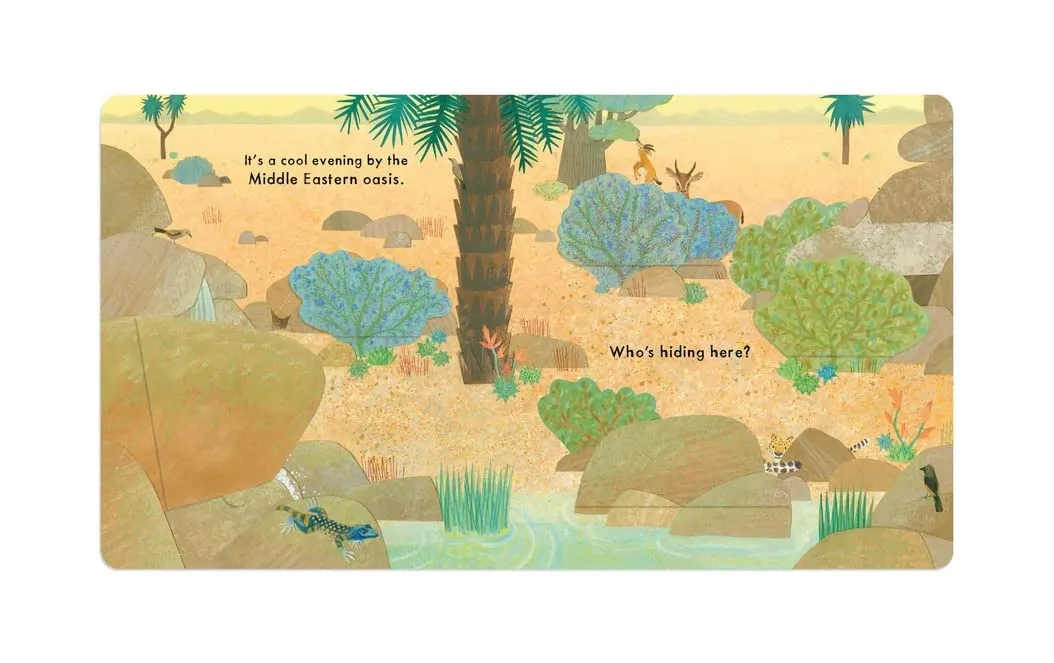 Who's Hiding in the Desert? Board Book – Lift the Flap