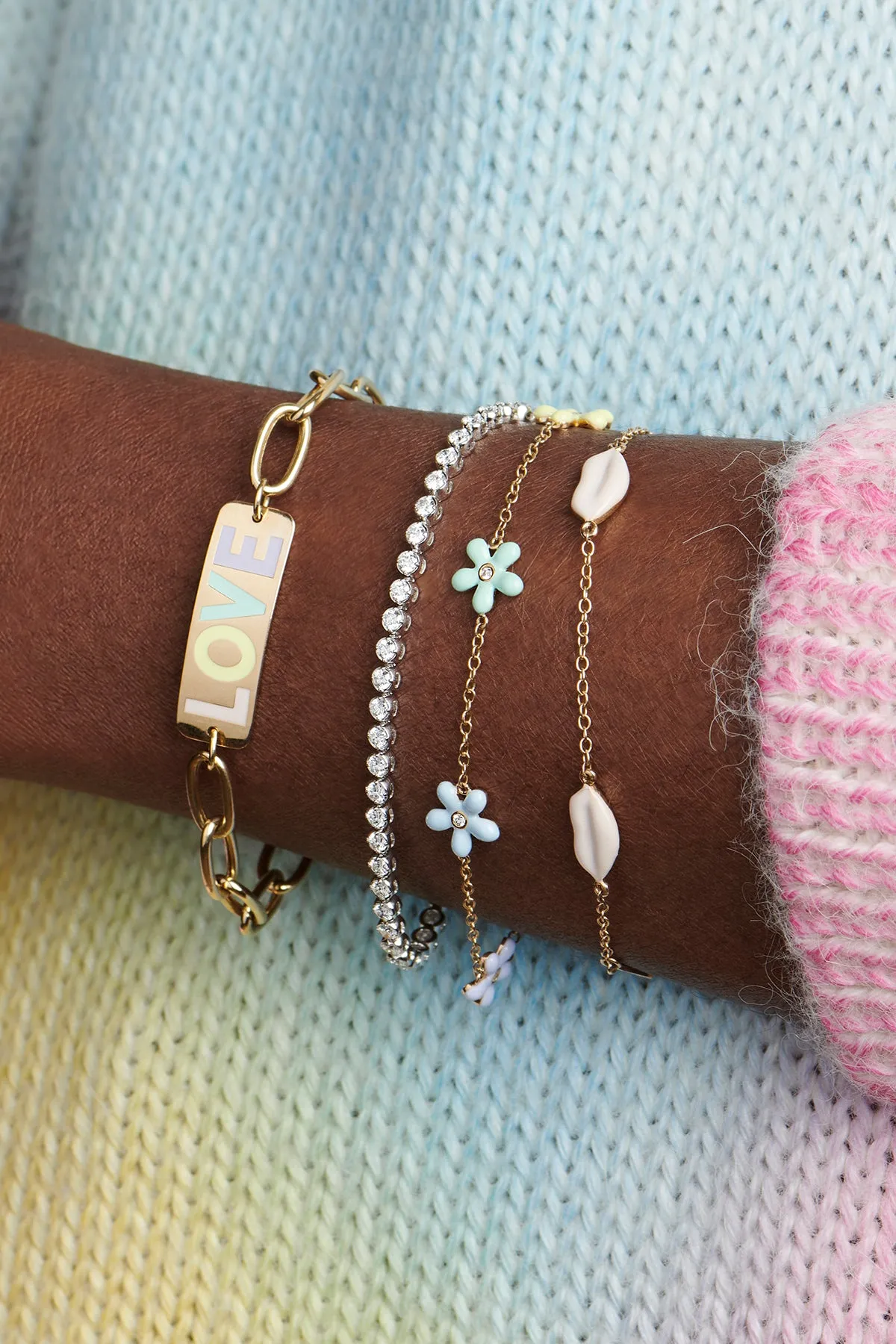 Wildflower By the Yard Bracelet - In Stock