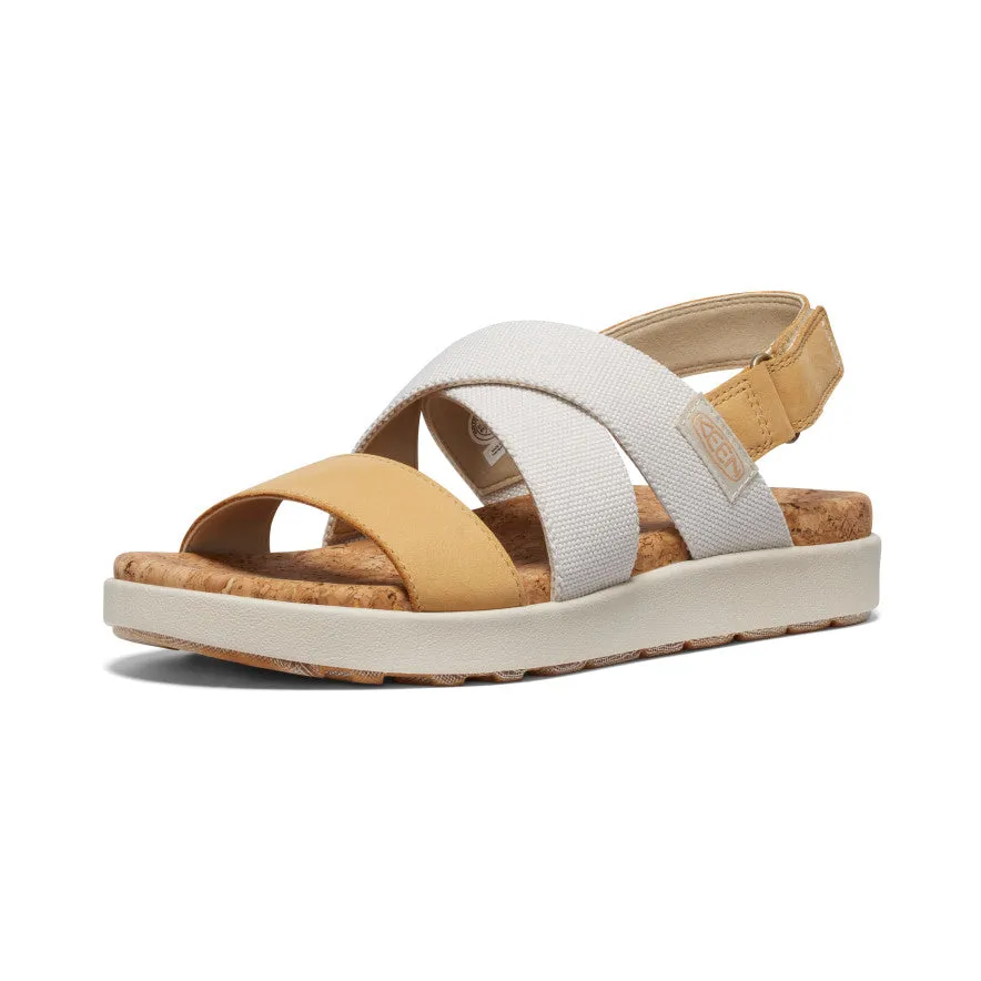 Women's Elle Criss Cross Sandal  |  Birch/Curry