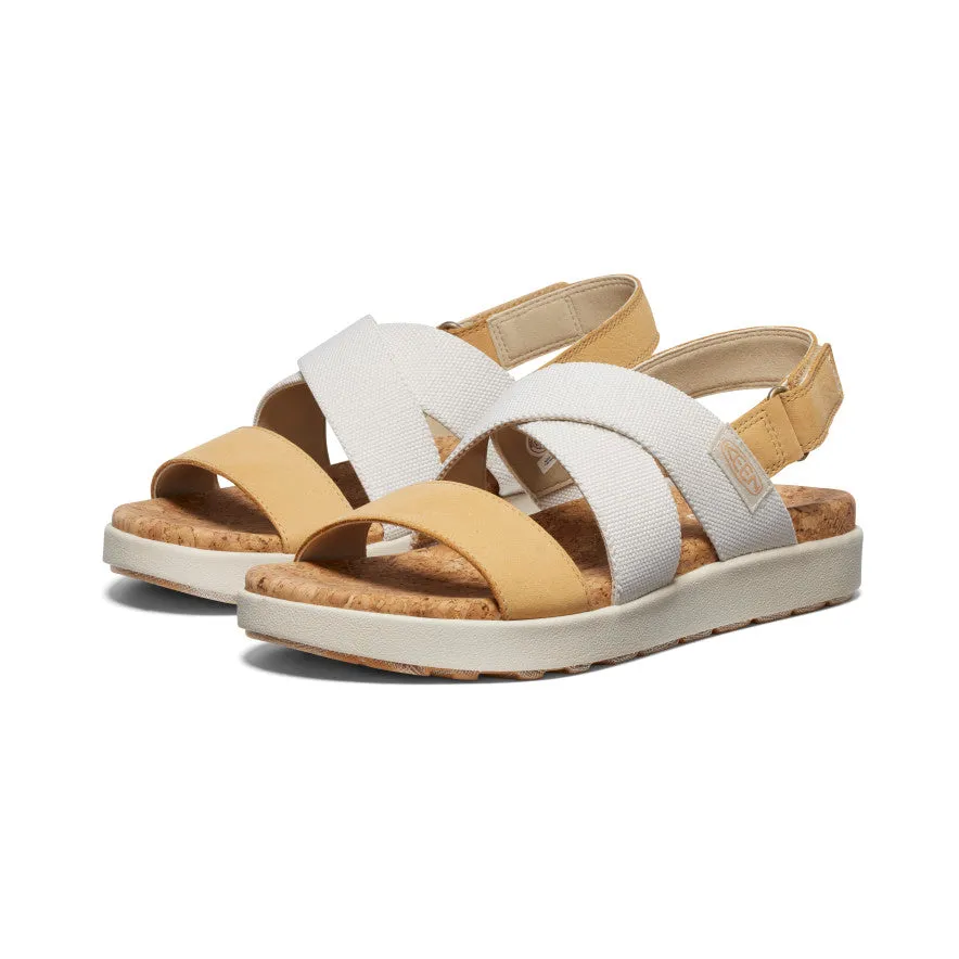 Women's Elle Criss Cross Sandal  |  Birch/Curry