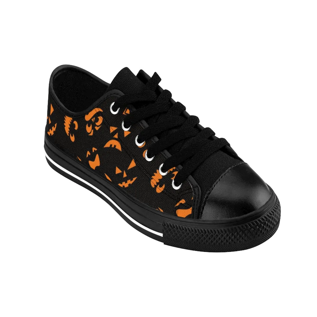 Women's Spooky Faces Lace-On Sneaker