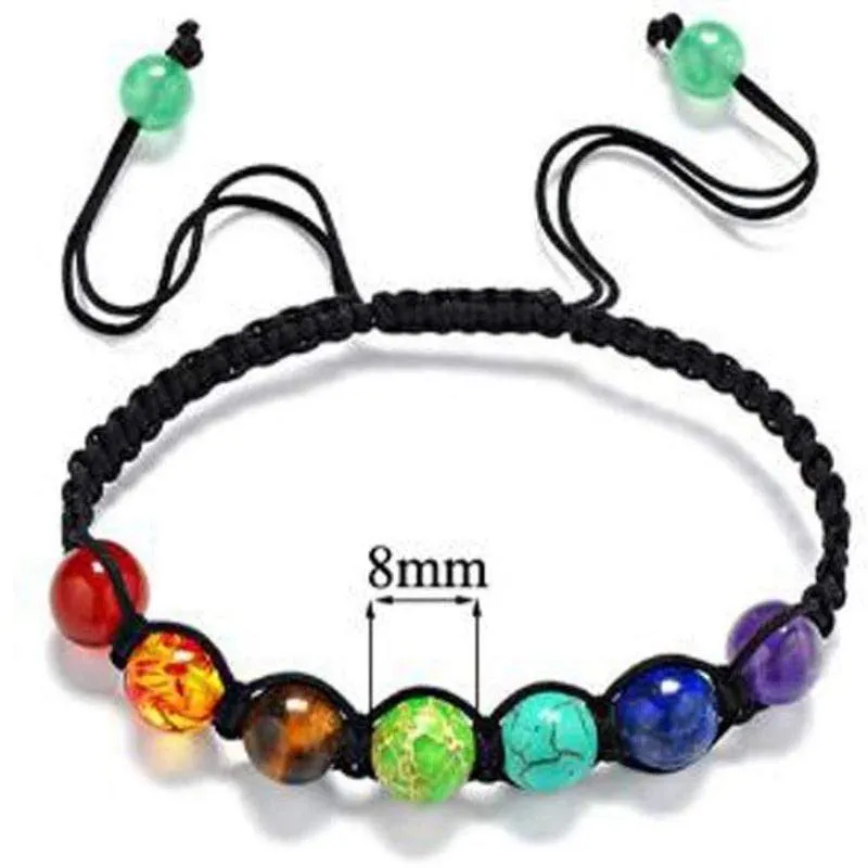 Yoga Stone Multi Color Bracelet