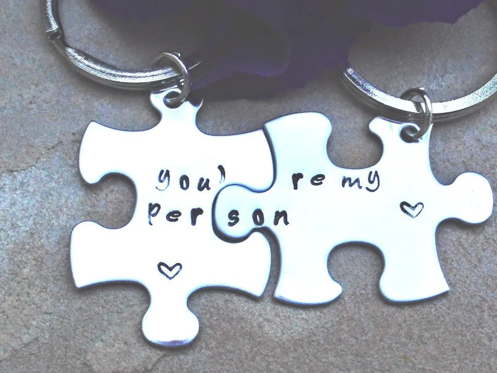 you're my person,Grey's anatomy, personalized key chains, couple keychain, gifts for couples, Valentine Gift